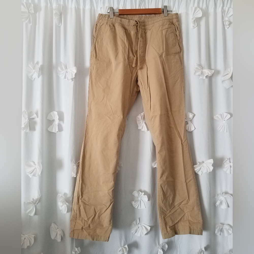 Vans Range Elastic Cotton Men's Tan Pants